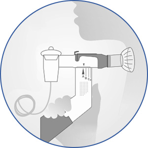 Abbildung Vernebleranschluss